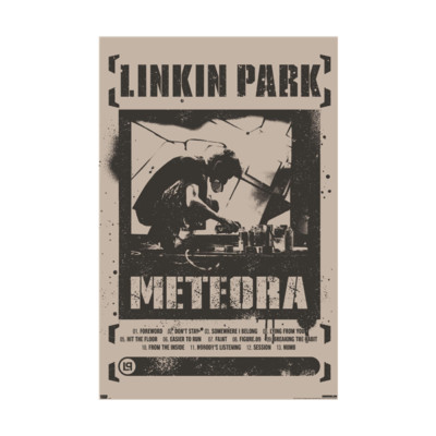 【リンキンパーク】サイン マイクイラスト METEORA Linkin Park Linkin Park - Meteora - Music & Performance - Vinyl