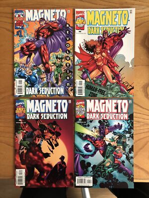 MAGNETO DARK SEDUCTION FULL MINI SERIES #1 - #4 2000