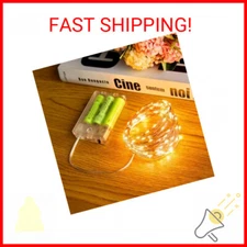 Minetom Fairy String Lights, 33Ft 100 LED Mini Battery Operated Fairy Lights Cop