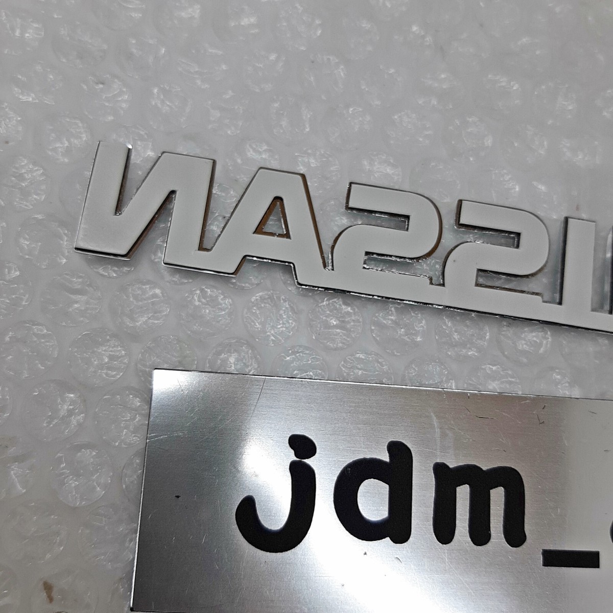 Nissan R32 GT-R GTR Skyline Rear Trunk Emblem 84891-01U00 Genuine