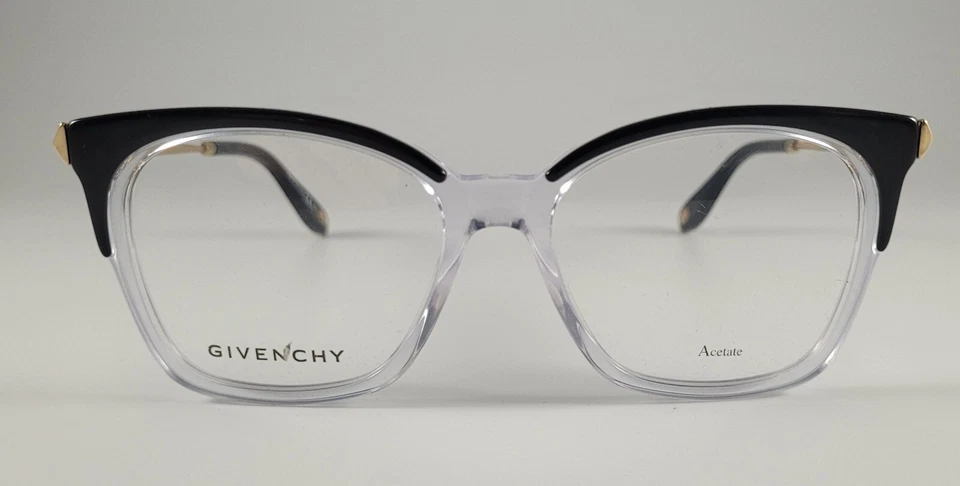 Gafas Givenchy NUEVAS GV 0062 Color 7C5 Negro Cristal Dorado Talla 51 Para Mujer Foto 2 de 4