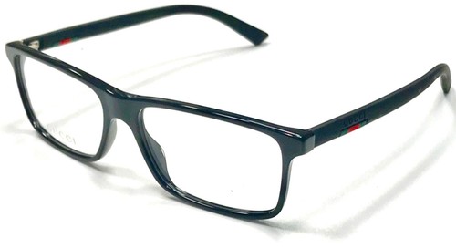 Montatura Occhiali Vista Uomo Gucci GG0424O Col. 001 Cal. 56/16 | eBay