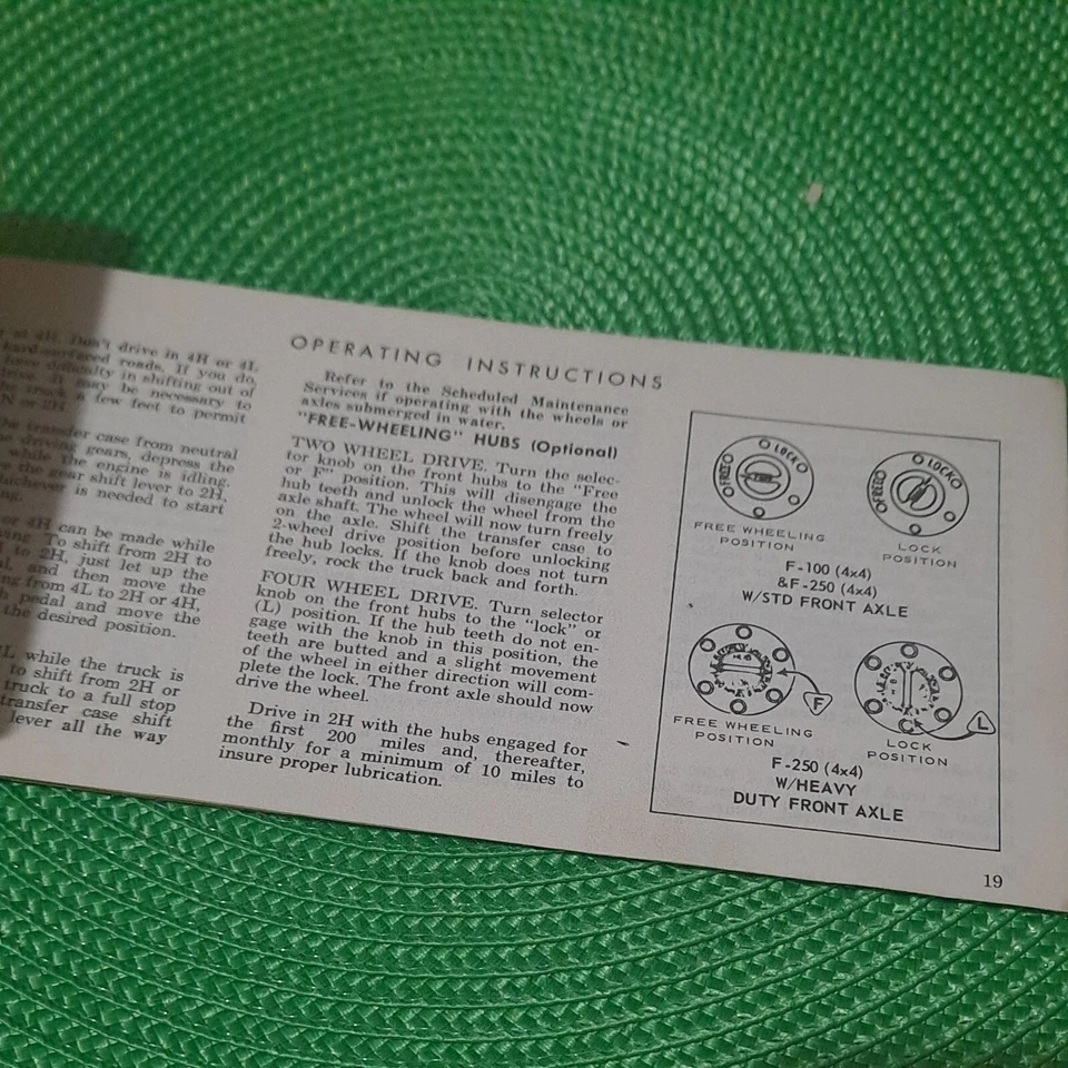 Ford Thunderbird 1970 manual del propietario B31 Foto 4 de 4