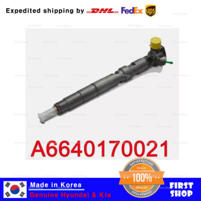 A6640170021 Delphi CRDI Fuel Diesel Injector for Ssangyong Actyon Kyron EURO 3