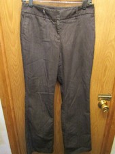 WOMENS J. JILL STRETCH BLACK PANTS SIZE 4 INSEAM 31" WAIST FLAT 15"