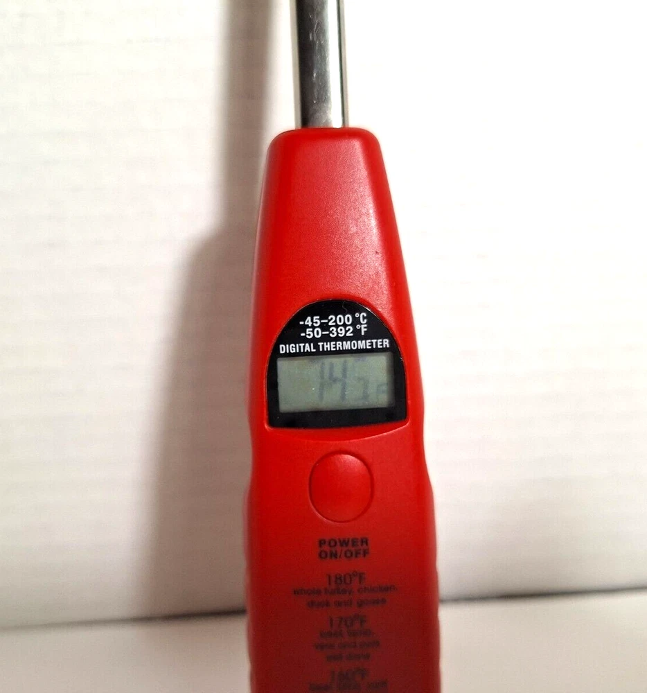 Meat Thermometer Instant Read Digital Kitchen Grill Cooking BBQ Baking Food