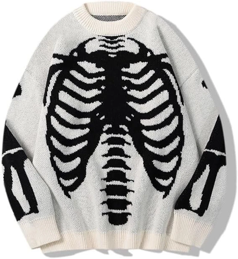 Oversized skeleton online sweatshirt