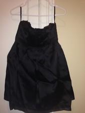5/48 Saks Fifth Ave Little Black Strapless  6 Dress Christmas Party Cocktail 