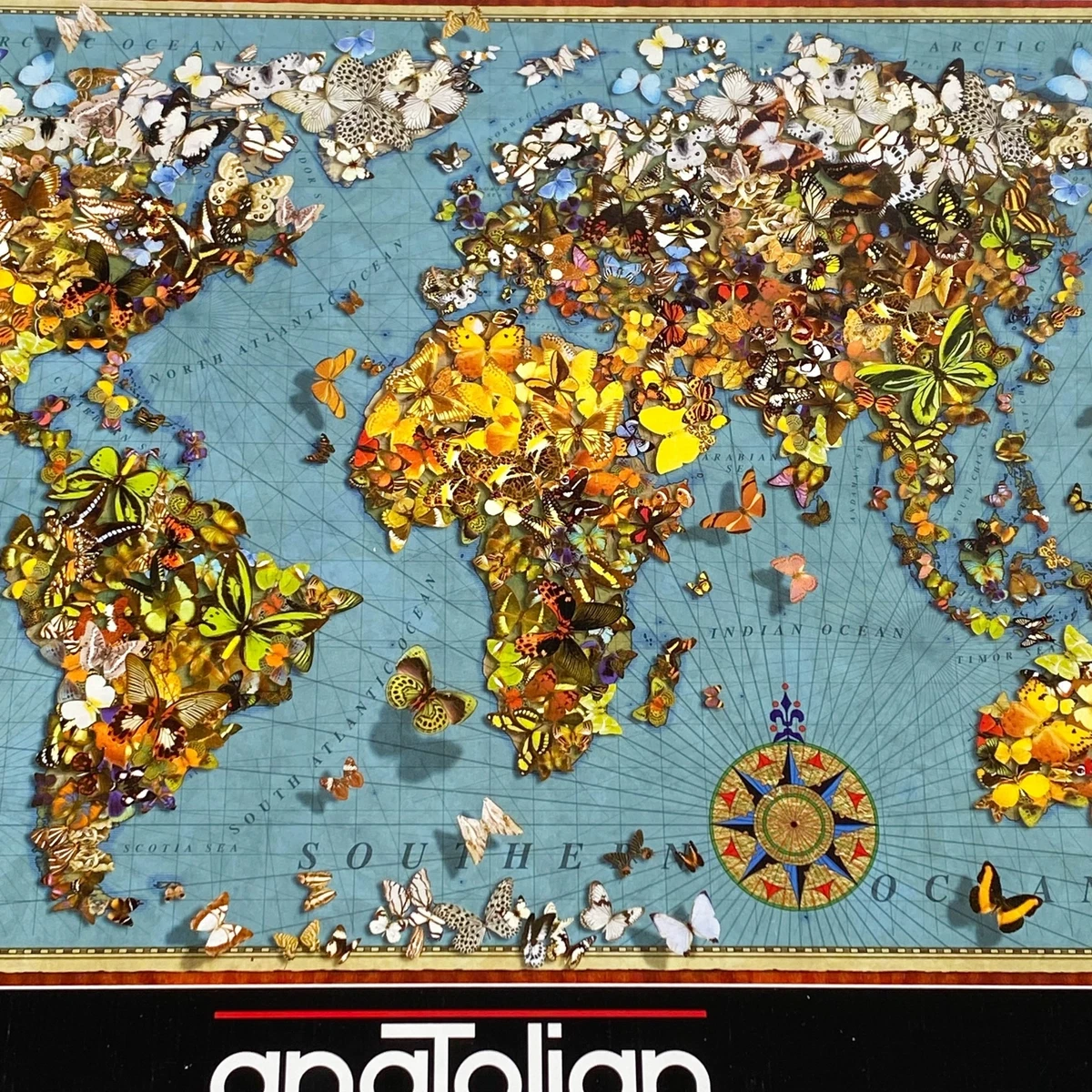 World Map  Anatolian Puzzle