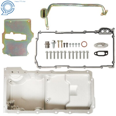 For LS1 LS2 LS3 1982-1992 6.2L 6.0L 5.3L 302-2 Engine Low Profile Oil Pan Retro