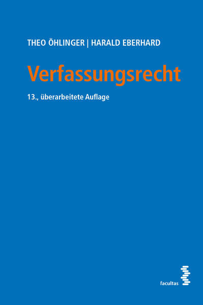 Thumbnail - Verfassungsrecht | Theo Öhlinger, Harald Eberhard | 2022 | Deutsch