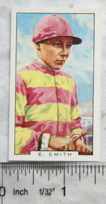 Gallaher Famous Jockeys No. 1936 42 E. Smith