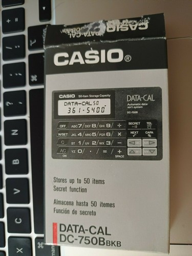 BRAND NEW Casio Data-Cal DC-750B - Afbeelding 8 van 8