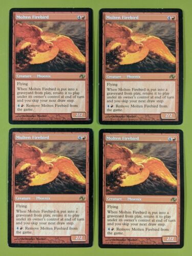 Molten Firebird x4 Planar Chaos 4x Playset Magic the Gathering MTG - Picture 1 of 1