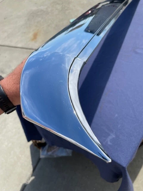 1969 1970 Chevrolet Impala Bel Air Wagon NOS Rear Tailgate Air Deflector #993530 - Image 4 of 4