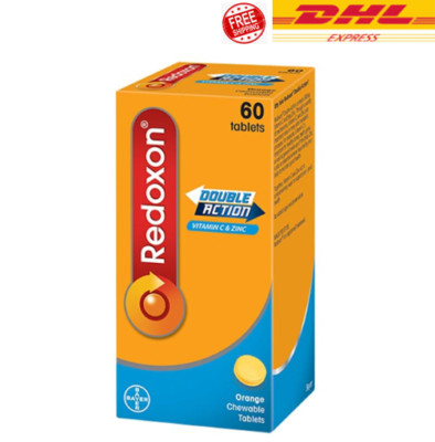 REDOXON Double Action 60's Chewable  Tablet 500mg Vitamin C For Daily Immunity