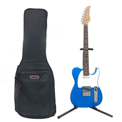 ギター Greco WST-STD SBL/R MADE IN JAPAN Electric Guitar Greco WST-STD Blue Made in Japan with Soft