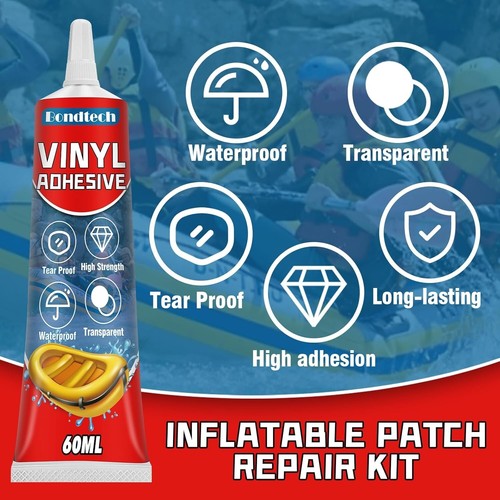 Kit de patchs étanches multi-usages pour gonflables - résistant et facile à appliquer - Photo 7/8