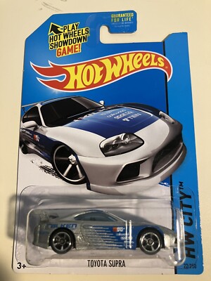 Hot Wheels Toyota Supra Kmart Exclusive Silver