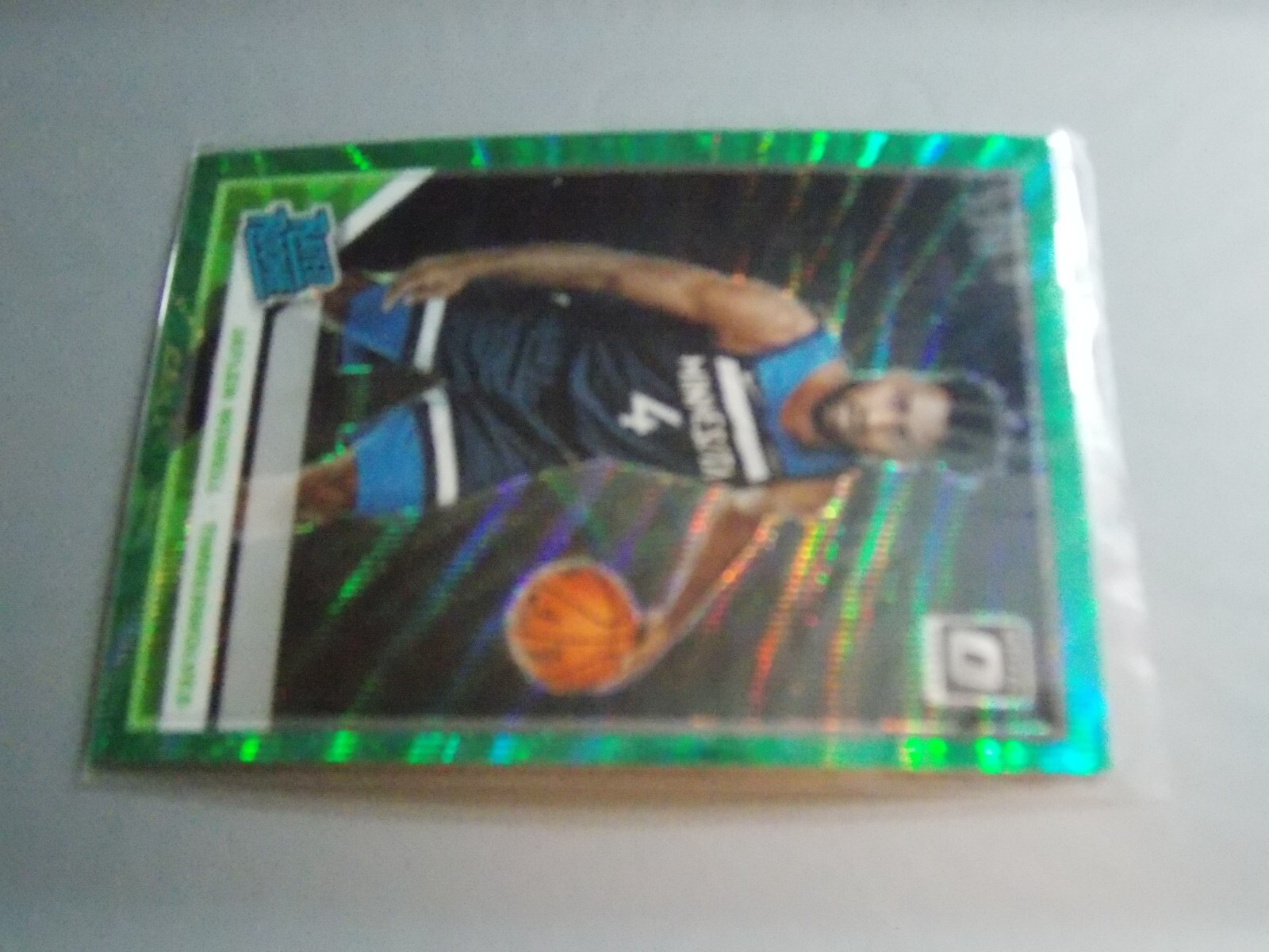 2019 Donruss Optic Rated Fanatics Green Wave Prizm Jaylen Nowell #155 Rookie RC