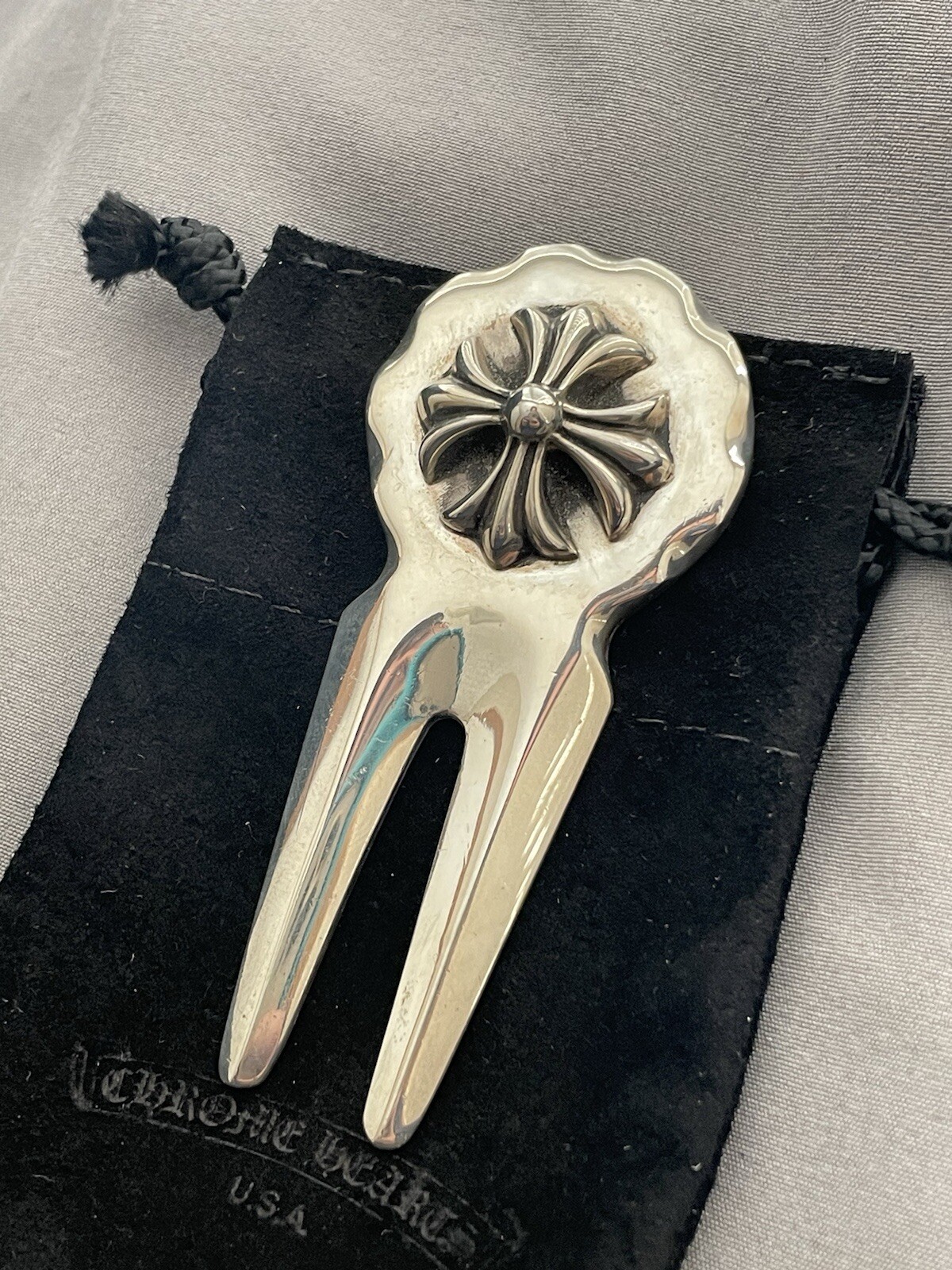 Chrome Hearts Silver .925 Golf Divot Tool CHARM Acessory / Accessories