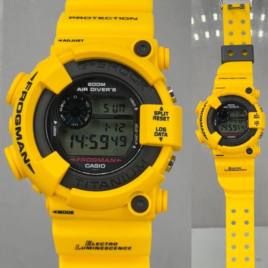 CASIO G-SHOCK DW-8200Z-1T FROGMAN MEN IN BLACK MIB Black CASIO G-SHOCK DW-8200Z-1T FROGMAN MEN IN BLACK MIB Black