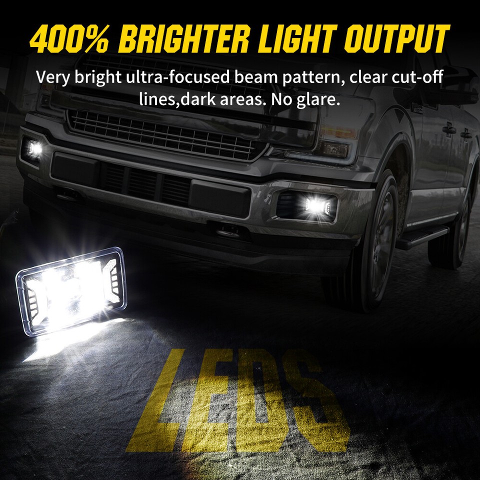 Hot-Sale] 2x Front Driving Bumper Fog Light Lamp For BMW E39 528i 540i Z3 1997 2000 Black I.1546680288