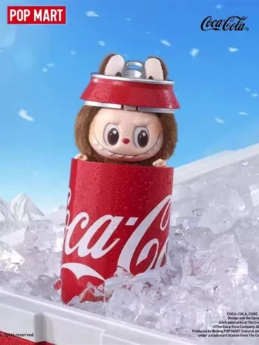 3 POPMART THE MONSTERS Labubu Coca-Cola Plush (exclusive link) - Picture 4 of 4