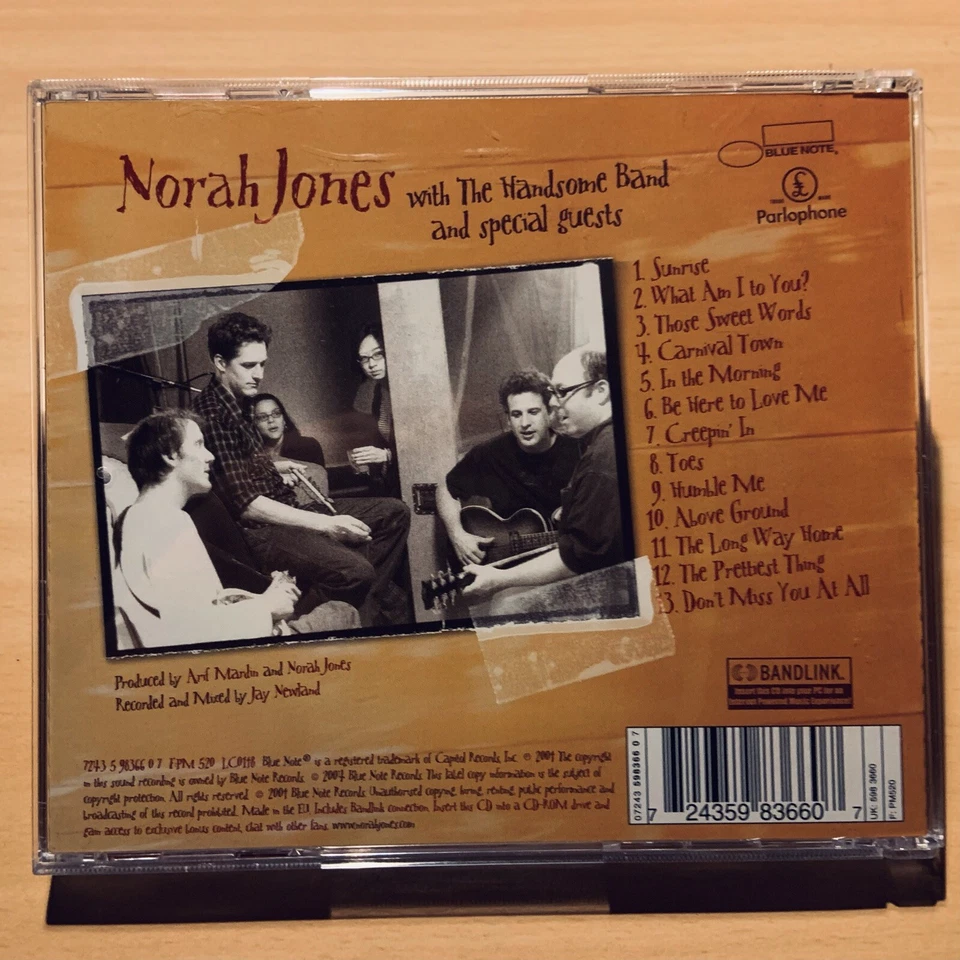 Norah Jones - Feels Like Home - 2004 CD - Zustand: sehr gut - Bild 3 von 3