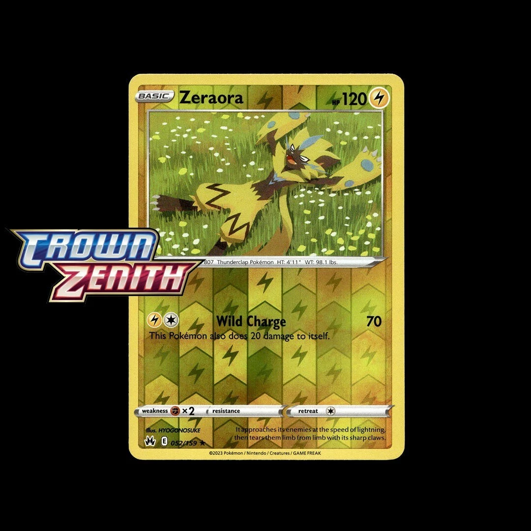 Zeraora 052/159 Crown Zenith for sale | eBay