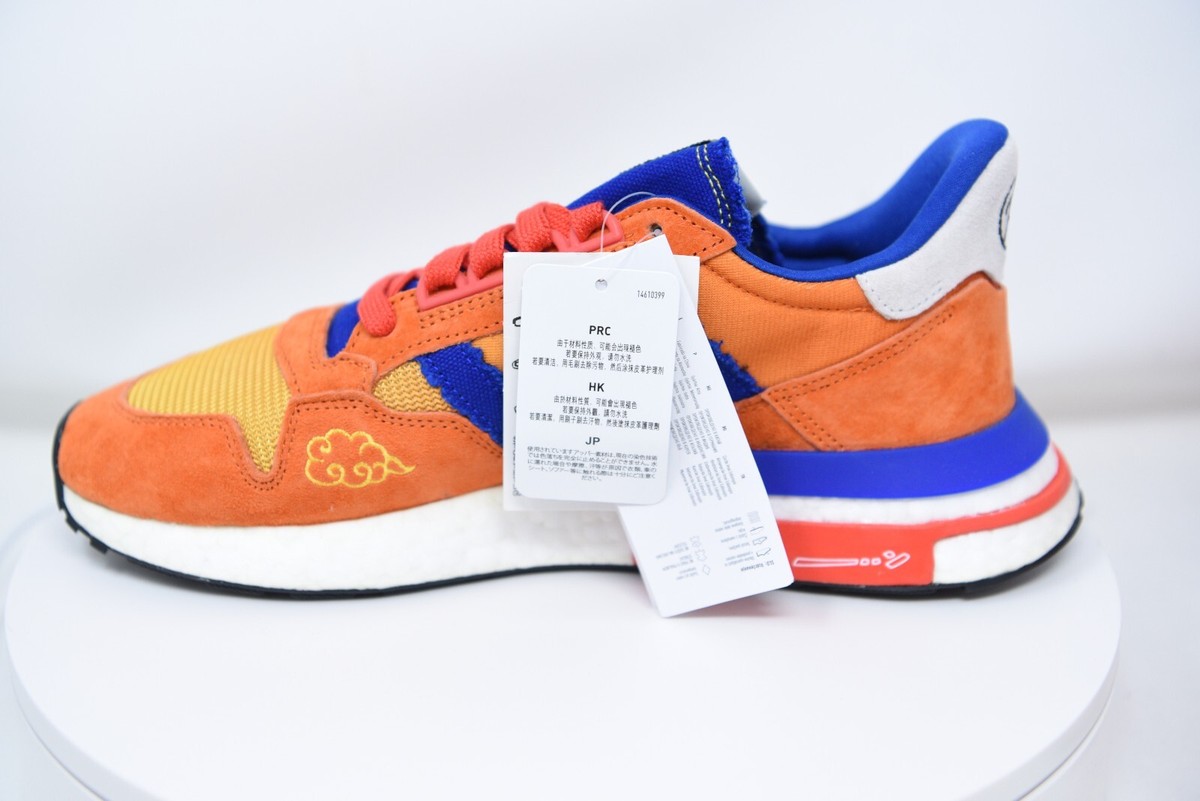 Adidas Dragon Ball Z x ZX 500 RM 'Son Goku' D97046 Mens 8.5 Adidas Dragon Ball Z x ZX 500 RM 'Son Goku' D97046 Mens 8.5