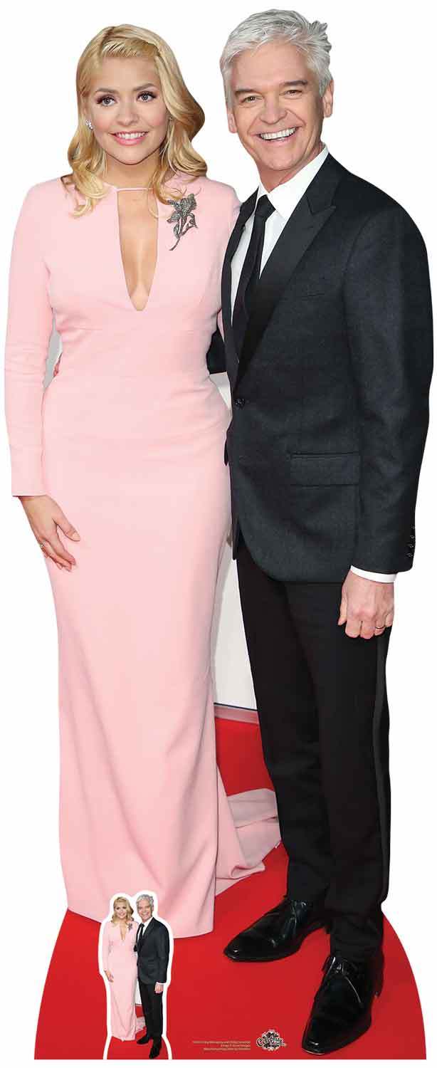 Holly Willoughby and Phillip Schofield Lifesize Cardboard Cutout / Standee