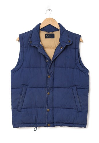 Vintage Mens FRED PERRY Puffer Vest 