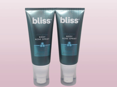 BLISS CLEAR GENIUS BODY ACNE SPRAY CLARITY 5 COMPLEX 3.5 OZ