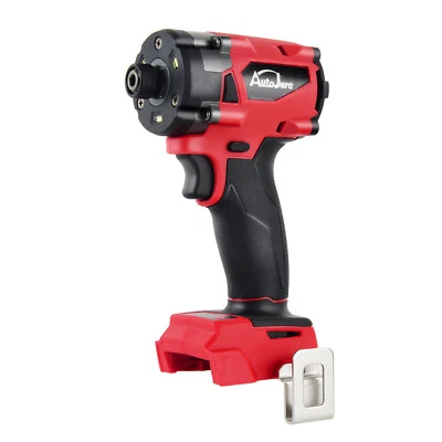 AUTOJARE Brushless Cordless Impact Driver,for Milwaukee 18V Battery,1/4" Compact,4 Speed