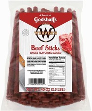 Weavers Original Mild Beef Sticks 40oz 80 Sticks Gluten Free Made in USA