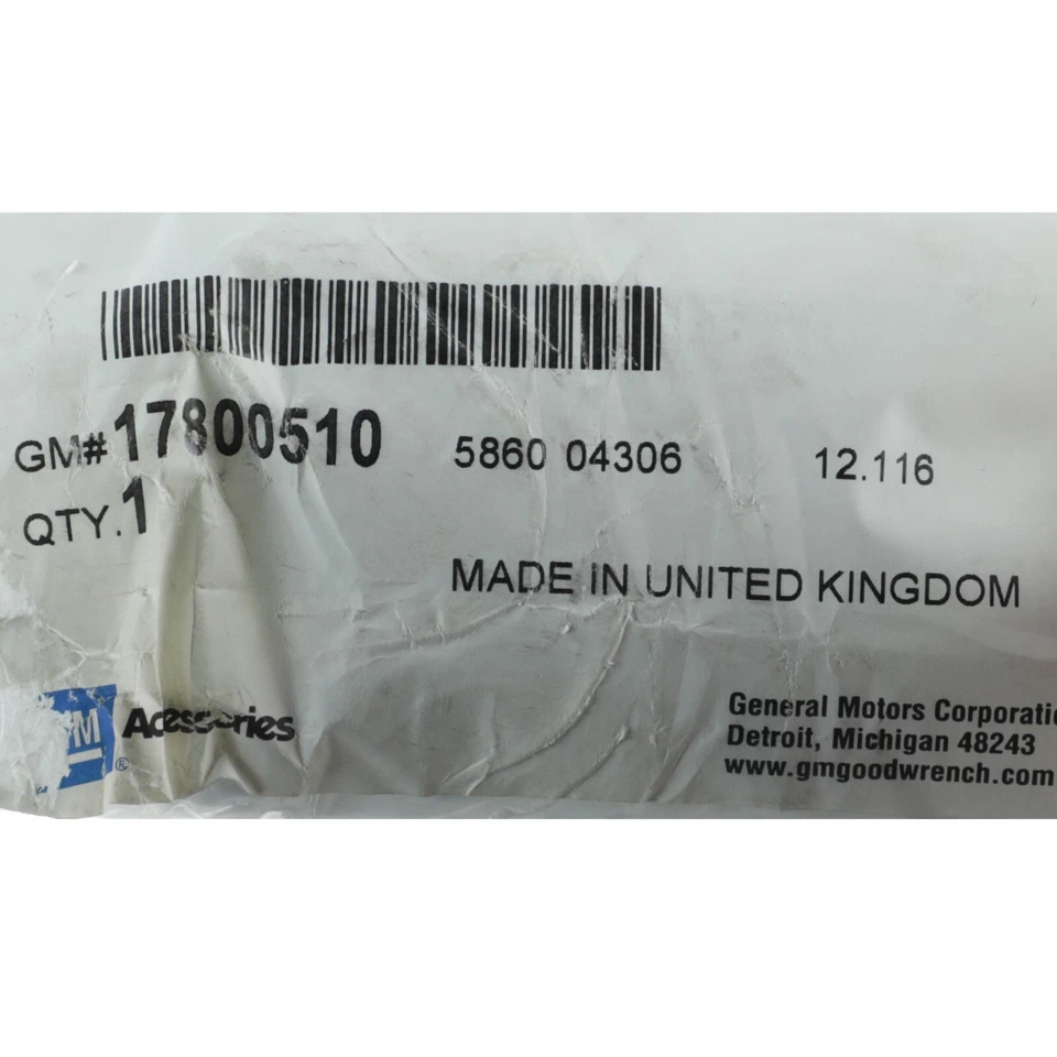 Original GM 2005-2011 Cadillac STS blanco exterior carrocería moldura 17800510 Foto 3 de 4