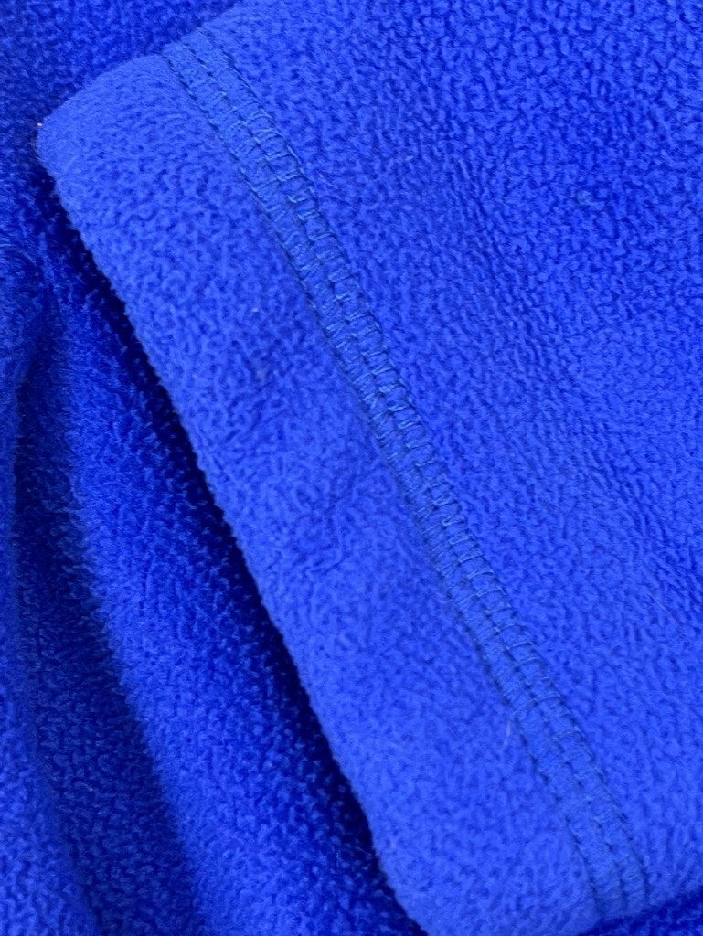 U.S. Polo Assn giacca cappuccio donna XL pile blu rosa pony full zip outdoor