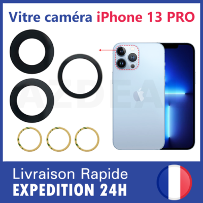 Lentille Verre Caméra Arrière Pour IPhone 13 Série - Neuf, Compatible Tous Modèles