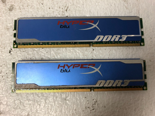 Kingston HyperX 4GB (2x2GB) DDR3-1600MHz PC3-12800 DIMM KHX1600C9D3K2/4GX Memory