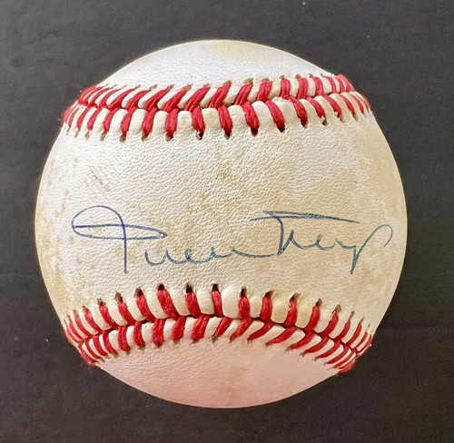 Willie Mays Autographed National League Rawlings Baseball SF Giants Beckett - Picture 8 of 9