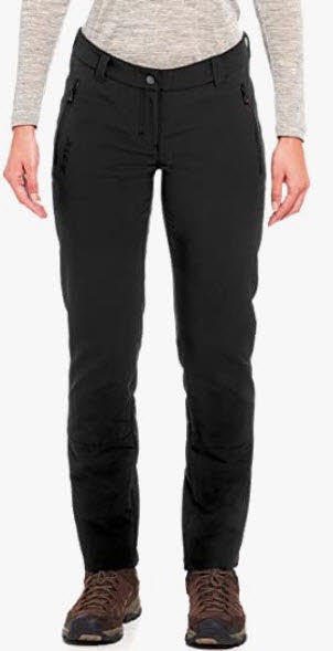 Maier Sports Hose Helga slim el Damen Wanderhose Schwarz 27090₽