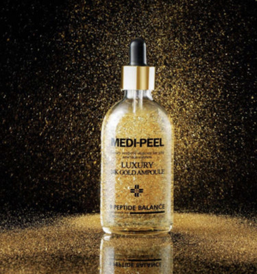 MEDI PEEL Luxury 24K Gold Ampoule 100ml Real gold Serum Anti-Aging Ampoule NEW