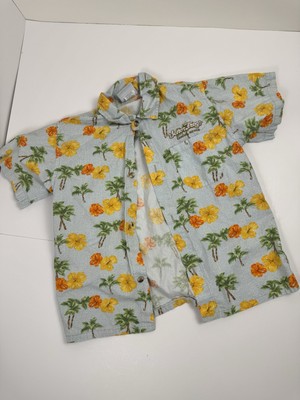 Kids Senior Frog Hawaiin Shirt 4t
