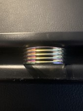 Men s Stainless Steel Ring Size 11.5 Multi Ba...
