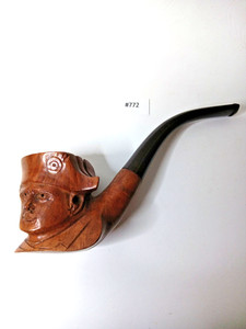 Vintage Algerian Briar Hand-Carved Tobacco Pipe