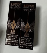 2X CHARLOTTE TILBURY AIRBRUSH FLAWLESS SETTING SPRAY 15ML / 0.5OZ NIB Each