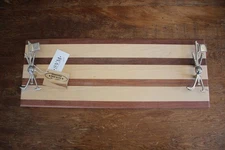 Soundview Millworks Maple/Mahogany Golf Club + Flag Stick Serving Cutting Board