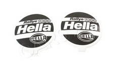 2x Hella Universal Rallye 1000 Spotlight Caps Protective Covers 8xs130331-001 2x Hella Universal Rallye 1000 Spotlight Caps Protective Covers 8xs130331-001