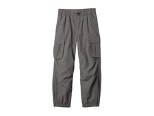 GAP Boys Jersey Lined Parachute Pant Warm Shark Fin Gray Size Large 10-12 55